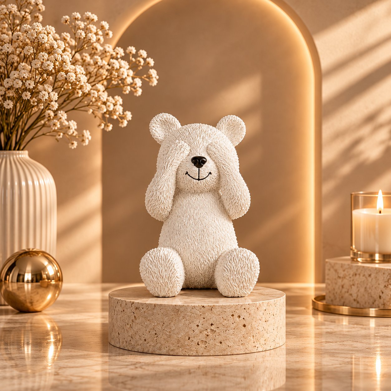 Decorative Bear Figurine 🧸